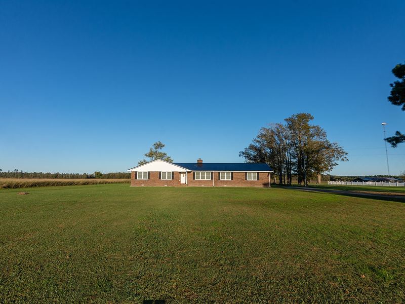 Country Home in Perquimans County Land for Sale in Hertford