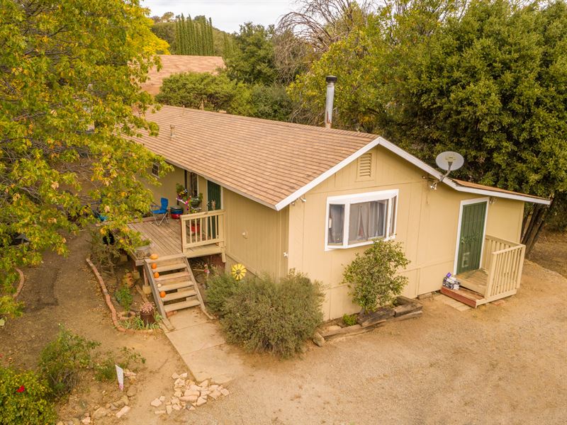 Charming Julian Home in The Pines : Julian : San Diego County : California