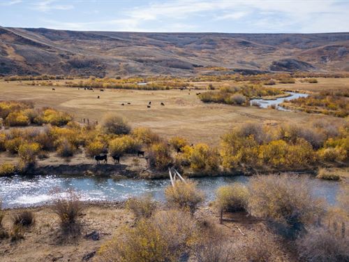 Hams Fork River Ranch : Kemmerer : Lincoln County : Wyoming
