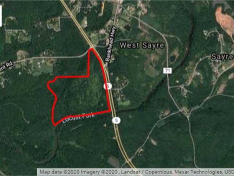 Hwy 78 Frontage 135 Acres : Graysville : Jefferson County : Alabama