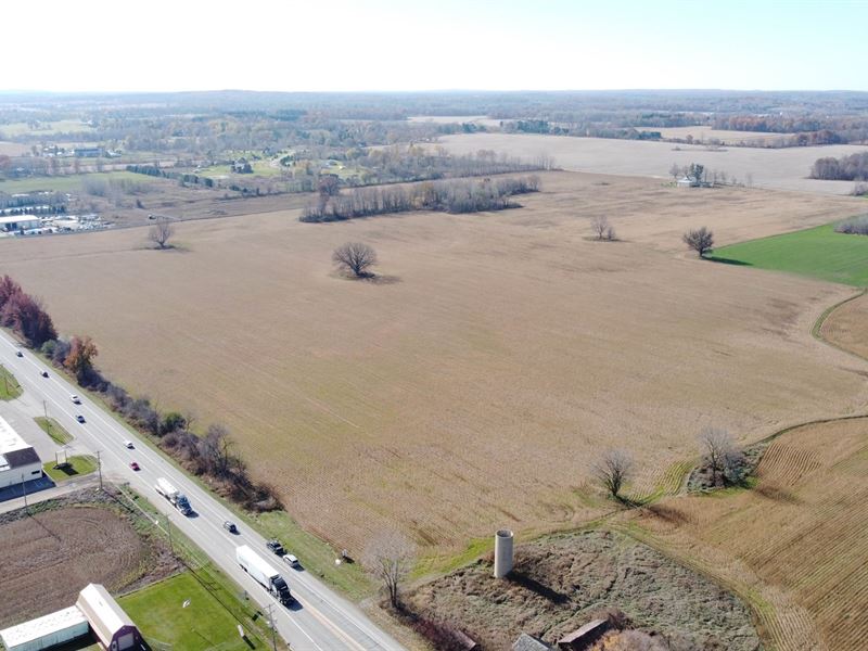 Commercial Opportunity, 55 Acres : Almont : Lapeer County : Michigan