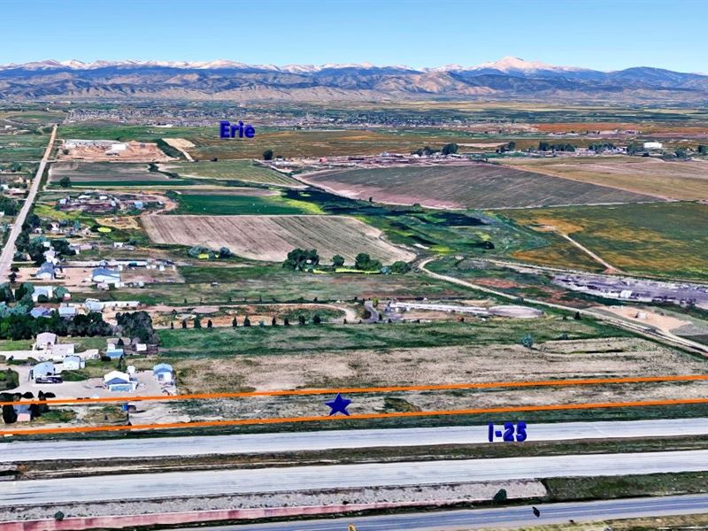 Erie Colorado Land, 3.47 Acres : Erie : Weld County : Colorado