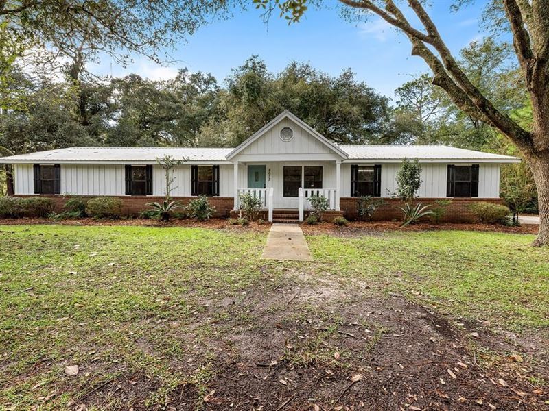 Charming Country Home Branford, FL : Live Oak : Suwannee County : Florida