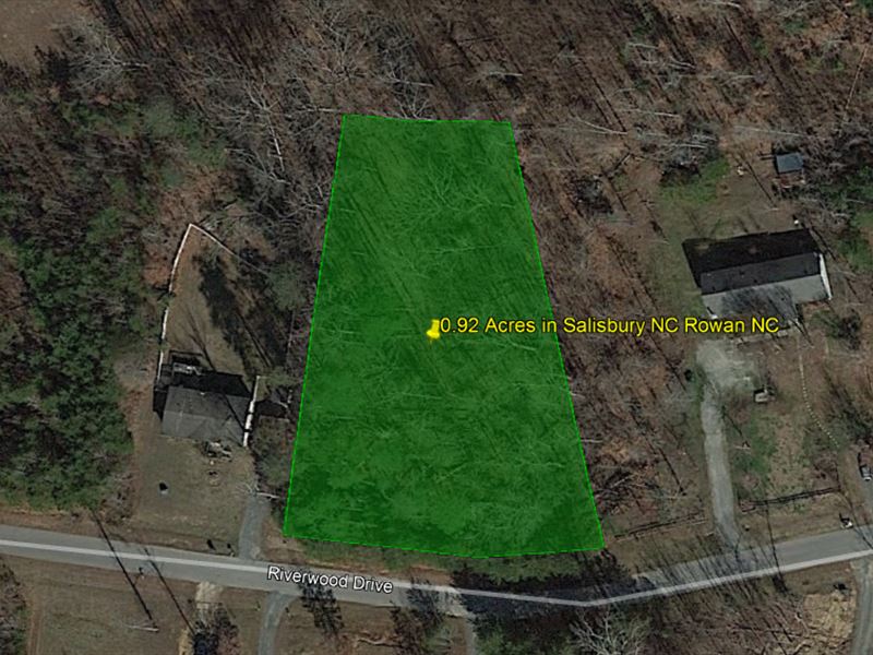 .92 Acres in Salisbury, NC : Salisbury : Rowan County : North Carolina