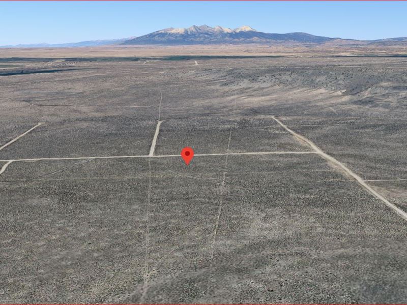 2.6 Acre Lot Near Sanchez Reservoir : San Luis : Costilla County : Colorado