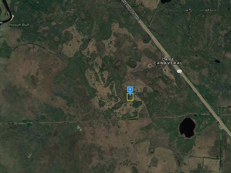 2.5 Acres for Outdoor Fun : Cape Canaveral : Brevard County : Florida