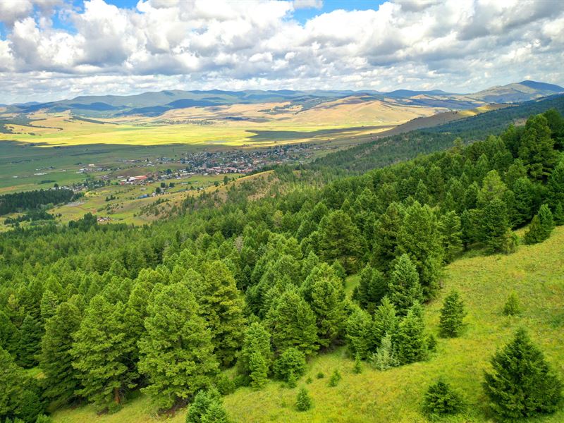 Exceptional Flint Creek Views : Philipsburg : Beaverhead County : Montana