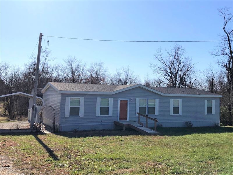 Newer Manufactured Home 5 Acres M/L : Ludlow : Livingston County : Missouri
