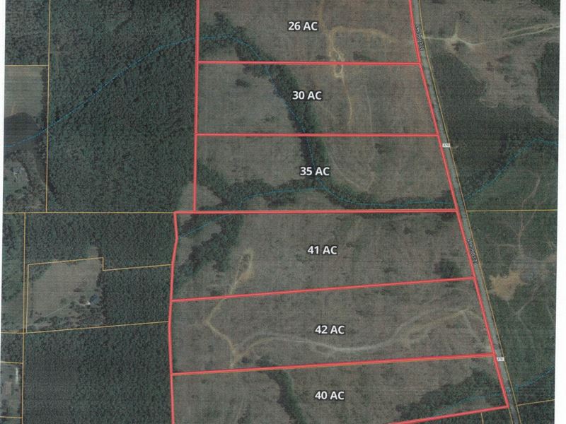 Homesite with Nice Creek : Beulah : Lee County : Alabama