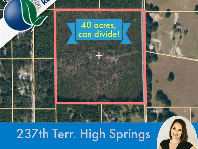 Vacant Land High Springs : High Springs : Alachua County : Florida