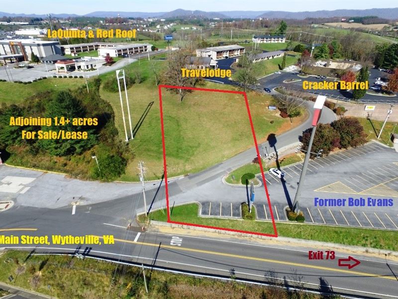 Commercial Acreage Exit 73 : Wytheville : Wythe County : Virginia