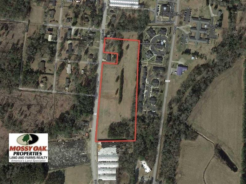 11.46 Ac of Develo : Fairmont : Robeson County : North Carolina