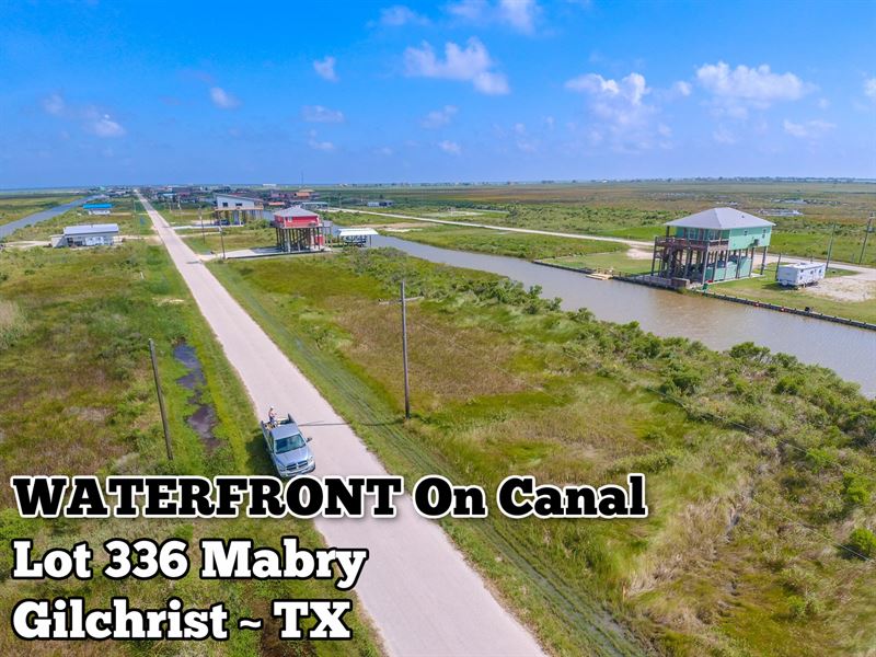 .18 Acres in Galveston County Land for Sale in Gilchrist, Galveston