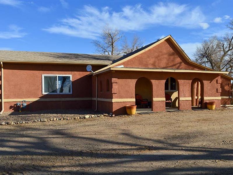 90 Acre Farm with Home for Sale : Manzanola : Otero County : Colorado