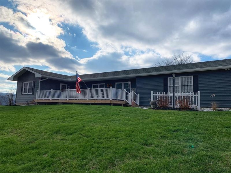 Ranch Home For Sale Land for Sale in Tioga, Tioga County