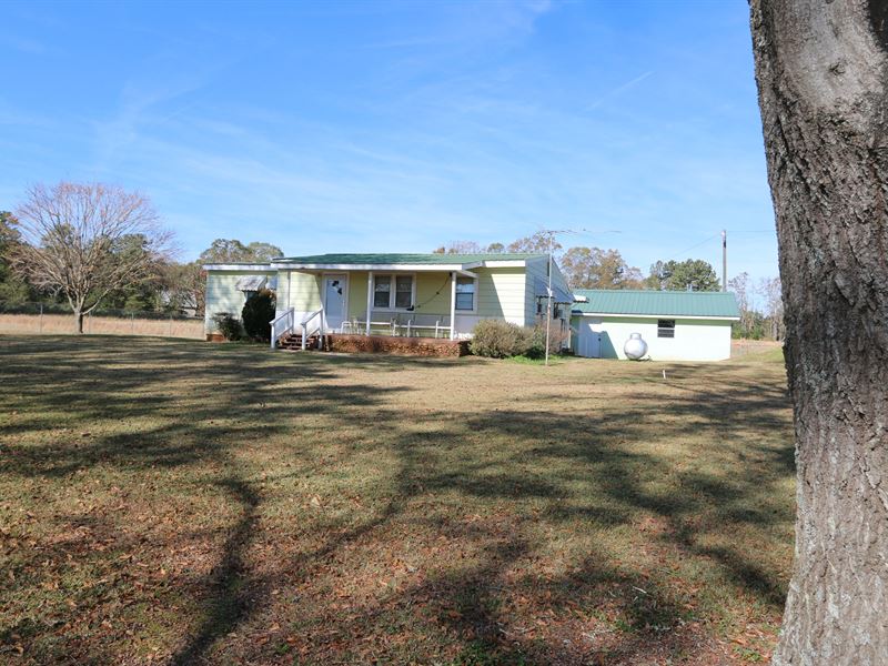 Convenient Farm with Home & 62 Ac : Eastaboga : Talladega County : Alabama