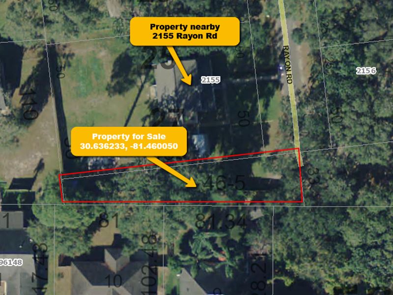 Buildable Lot in Fernandina Beach : Fernandina Beach : Nassau County : Florida