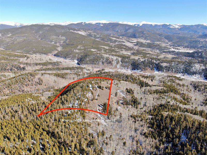 Colorado Mountain Cabin Land : Land for Sale in Gunnison, Gunnison ...