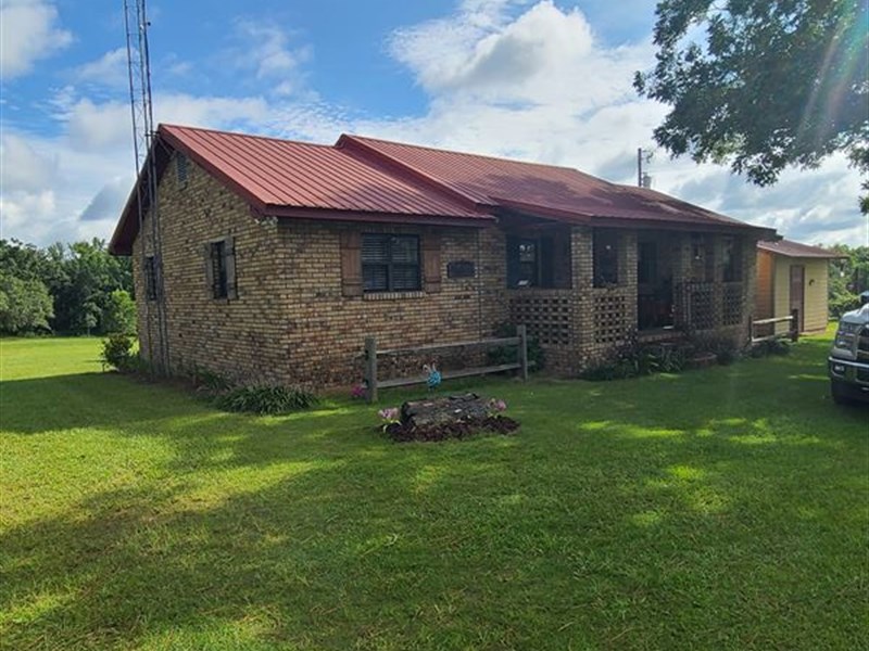 36 Ac with Home, Timber & Hayfield : Opp : Covington County : Alabama