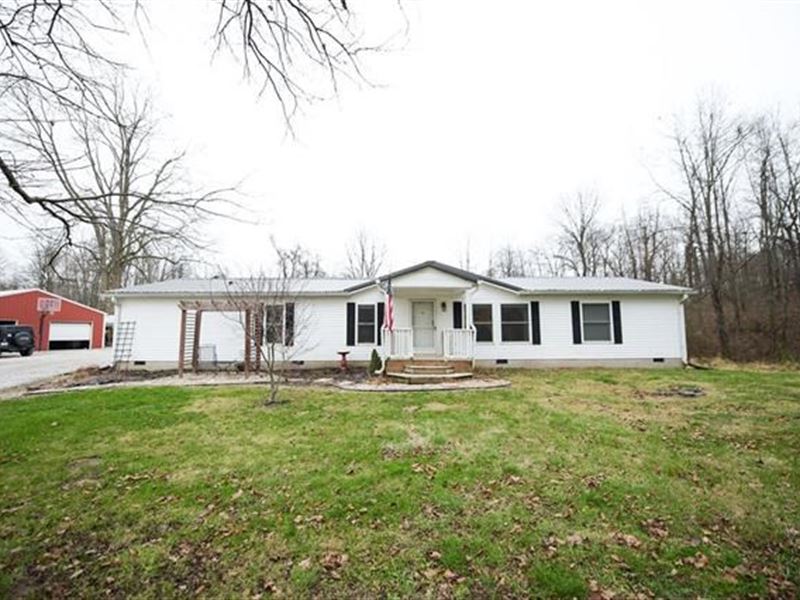 Country Home, 20 Acres, Owen County Land for Sale in Poland, Owen