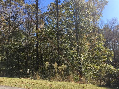Great Building Lot, Chickasaw Point : Westminster : Oconee County : South Carolina