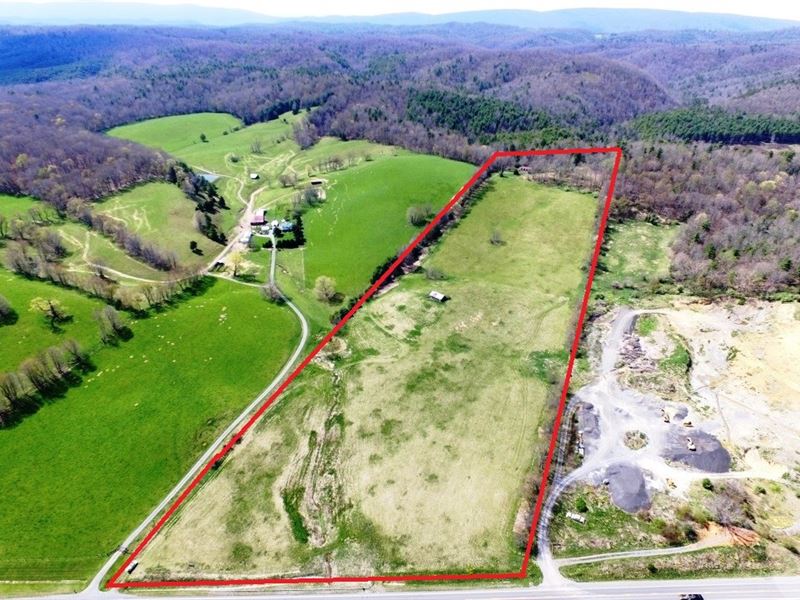 Home 27 Acres Off I-77 in Bland Co : Bland : Bland County : Virginia