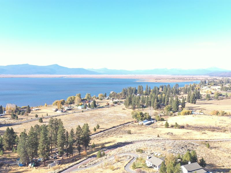 Lake View, Cul-De-Sac, + Trees : Chiloquin : Klamath County : Oregon