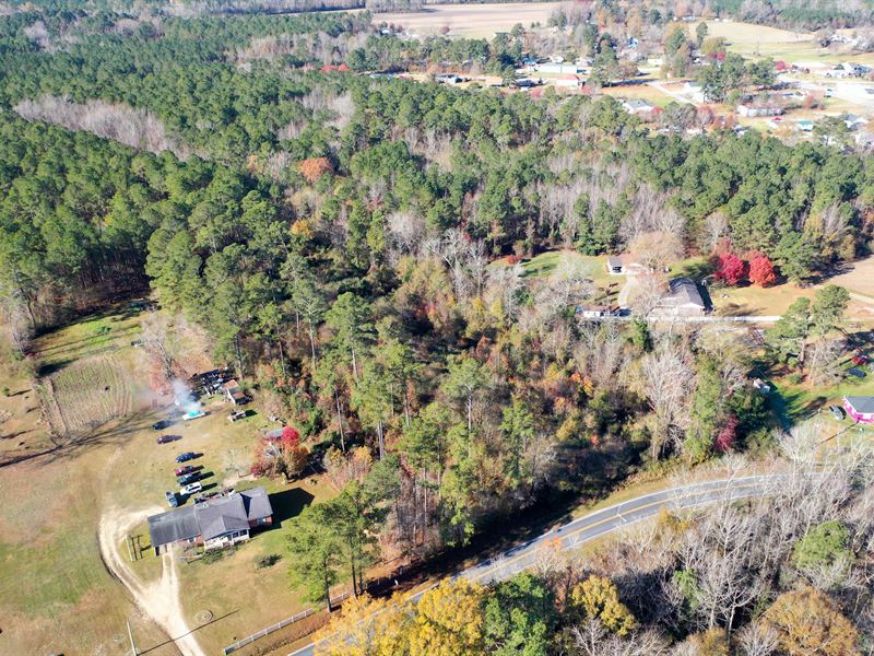 4.5 Ac Just Outside The City Limits : Linden : Cumberland County : North Carolina