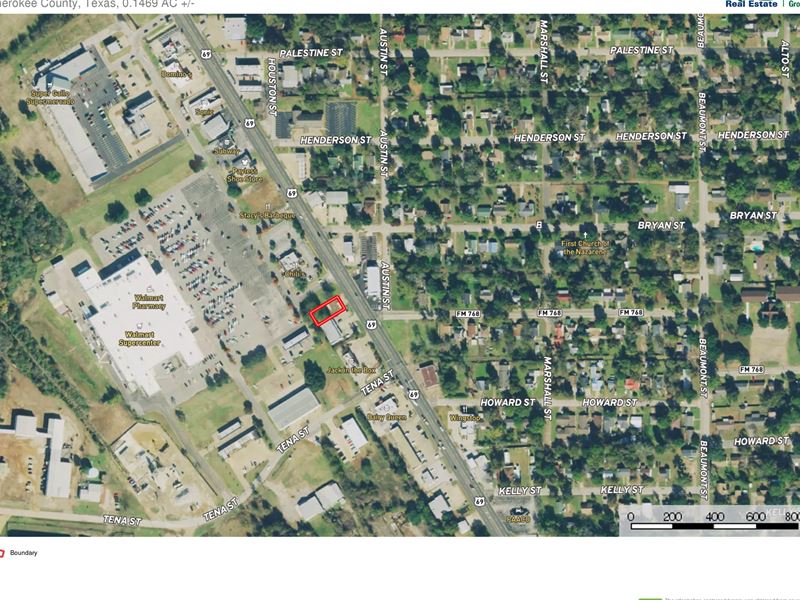 Commercial Lot Jacksonville Texas : Jacksonville : Cherokee County : Texas