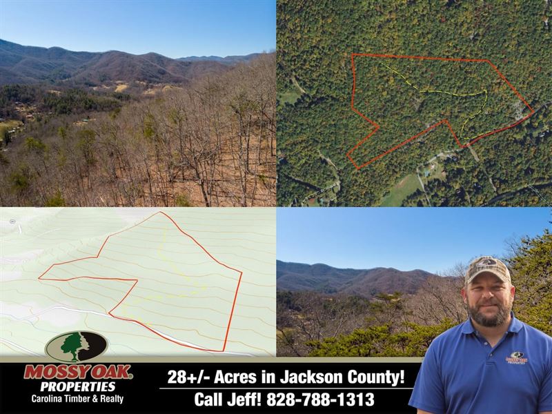 28 Acres in Cullowhee at 3000Ft : Cullowhee : Jackson County : North Carolina