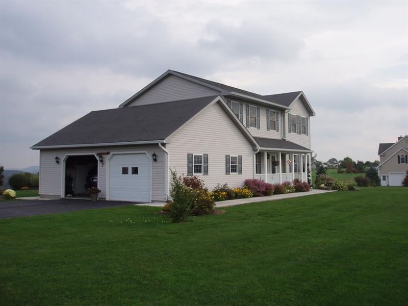 2-Story Home with Stunning Views : Wellsboro : Tioga County : Pennsylvania