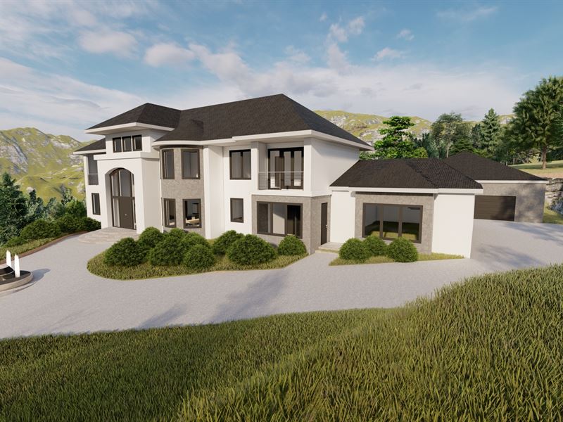 To-Be-Built Spacious Home and Acres : New Castle : Westchester County : New York