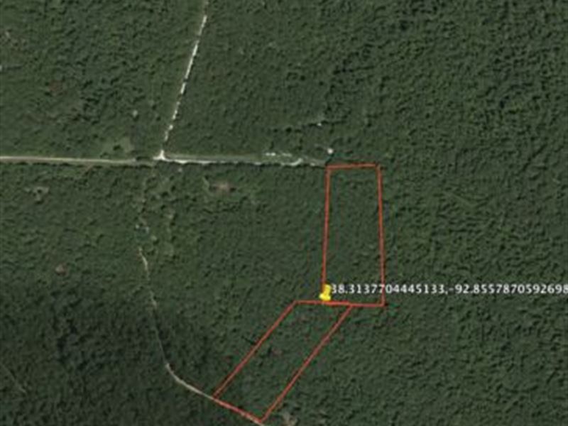 11.05Ac Land, Lake of The Ozarks : Versailles : Morgan County : Missouri