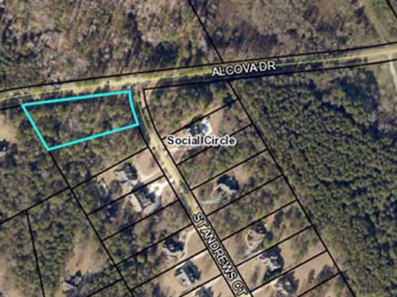 Residential Lot : Social Circle : Walton County : Georgia