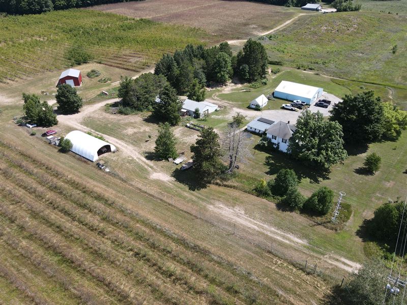Beautiful Farm and Home : Kaleva : Manistee County : Michigan