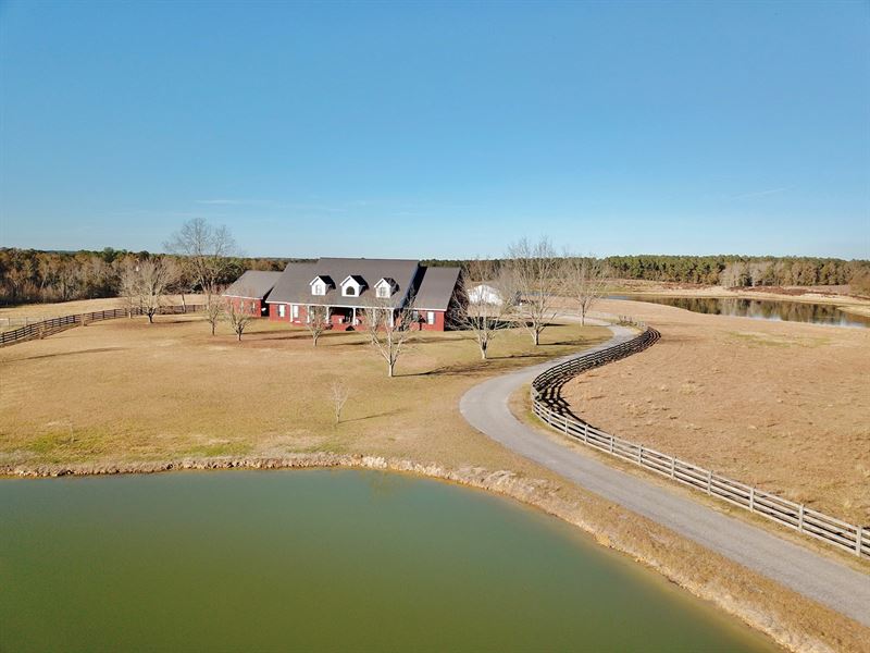 Alabama Cattle Farm & Luxury Home : Opp : Covington County : Alabama