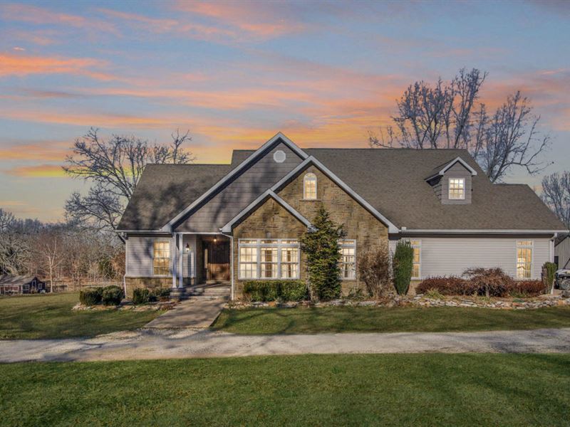 Country Home for Sale in The Ozarks : Thayer : Oregon County : Missouri