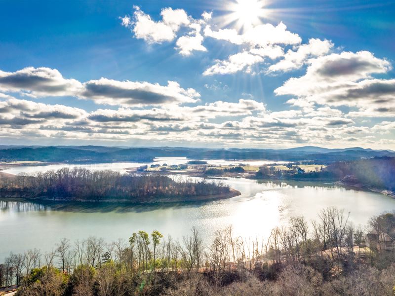 Panoramic Cherokee Lake View Lot : Mooresburg : Hawkins County : Tennessee