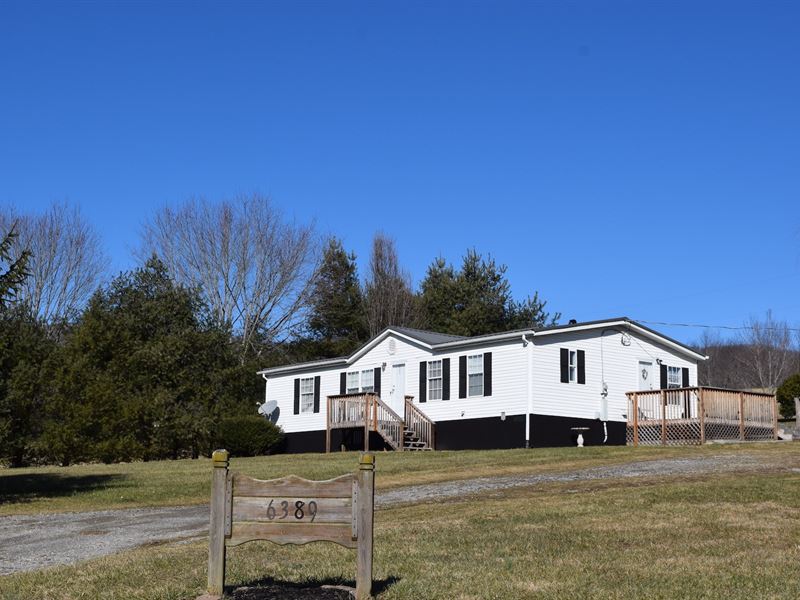 Home For Sale in Dublin VA Land for Sale in Dublin, Pulaski County