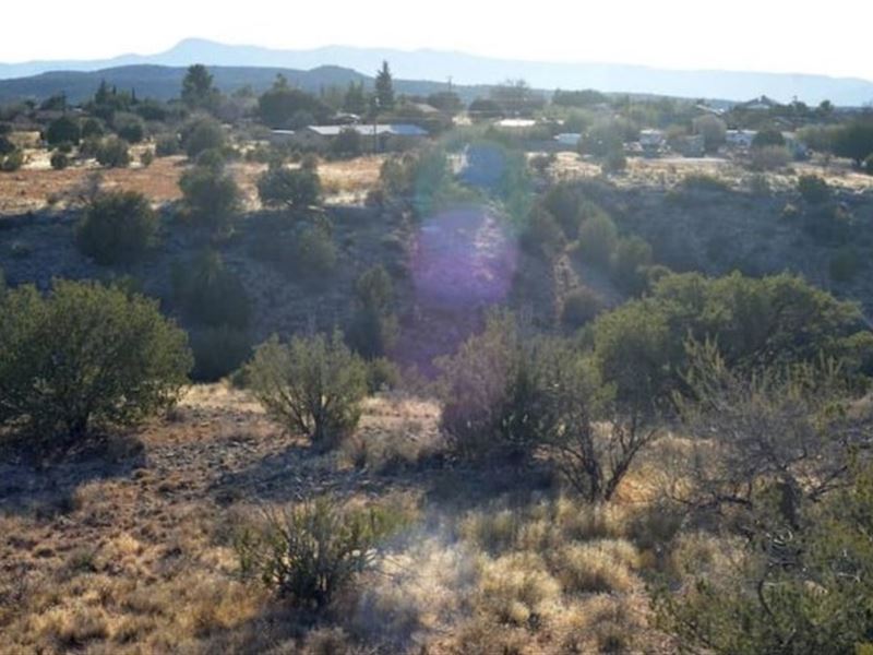 .75 Acres Power 155 Feet Away : Rimrock : Yavapai County : Arizona
