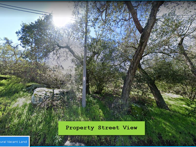 A 5.45 Acres Property in San Diego : Jamul : San Diego County : California