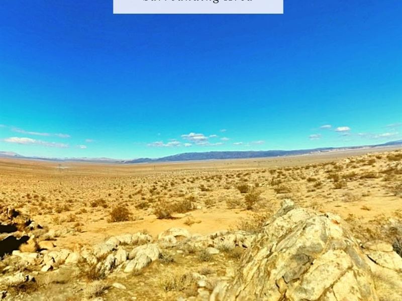 5 Acres Only $1Dn, $199 : Hinkley : San Bernardino County : California