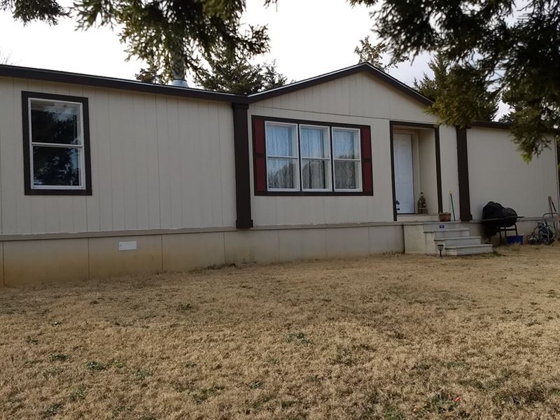 Manufactured Country Home Atoka Land for Sale in Atoka, Atoka County