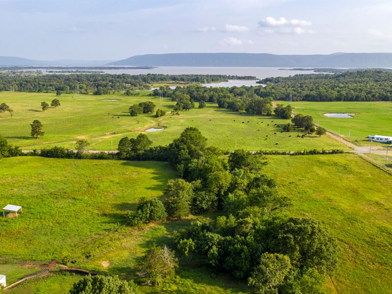 Wooded, Road Frontage Near Lake : Tuskahoma : Latimer County : Oklahoma