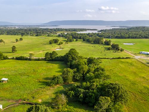 Wooded w Road Frontage Near Lake : Tuskahoma : Latimer County : Oklahoma