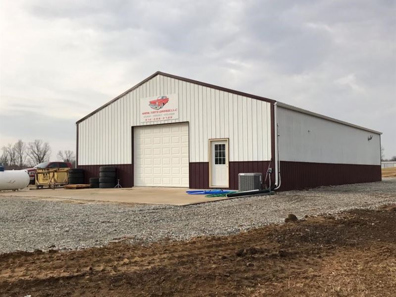 Building and Acreage Cameron MO : Cameron : Dekalb County : Missouri