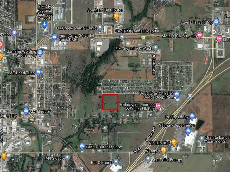 Vacant Land in Elk City, Oklahoma : Elk City : Beckham County : Oklahoma