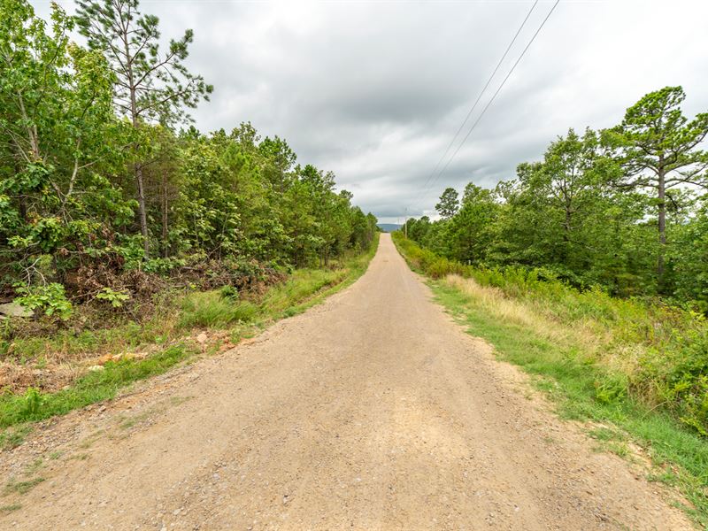 Wooded Lake View Lot, Utilities : Tuskahoma : Latimer County : Oklahoma