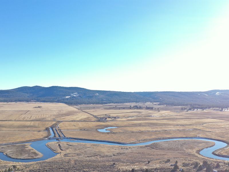 Corner Lot, Mountain Views, Privacy : Chiloquin : Klamath County : Oregon