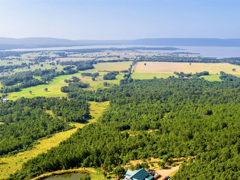 Lake View Homesite with Utilities : Tuskahoma : Latimer County : Oklahoma